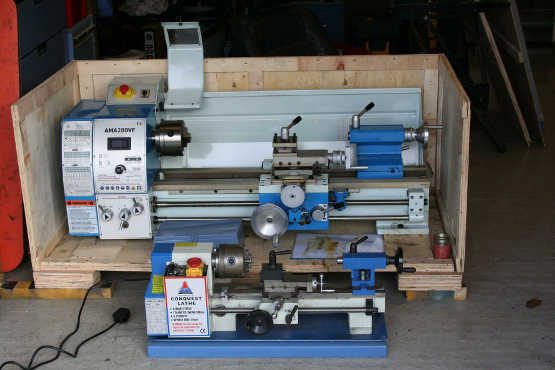 AMA 280 VF lathe and mini lathe