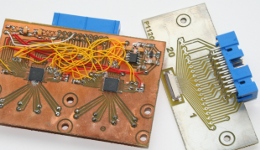 Examples of prototype PCBs