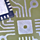 0.5mm pitch home-etched PCB